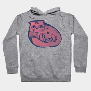 Cute Cat Ball Goes Meow Hoodie